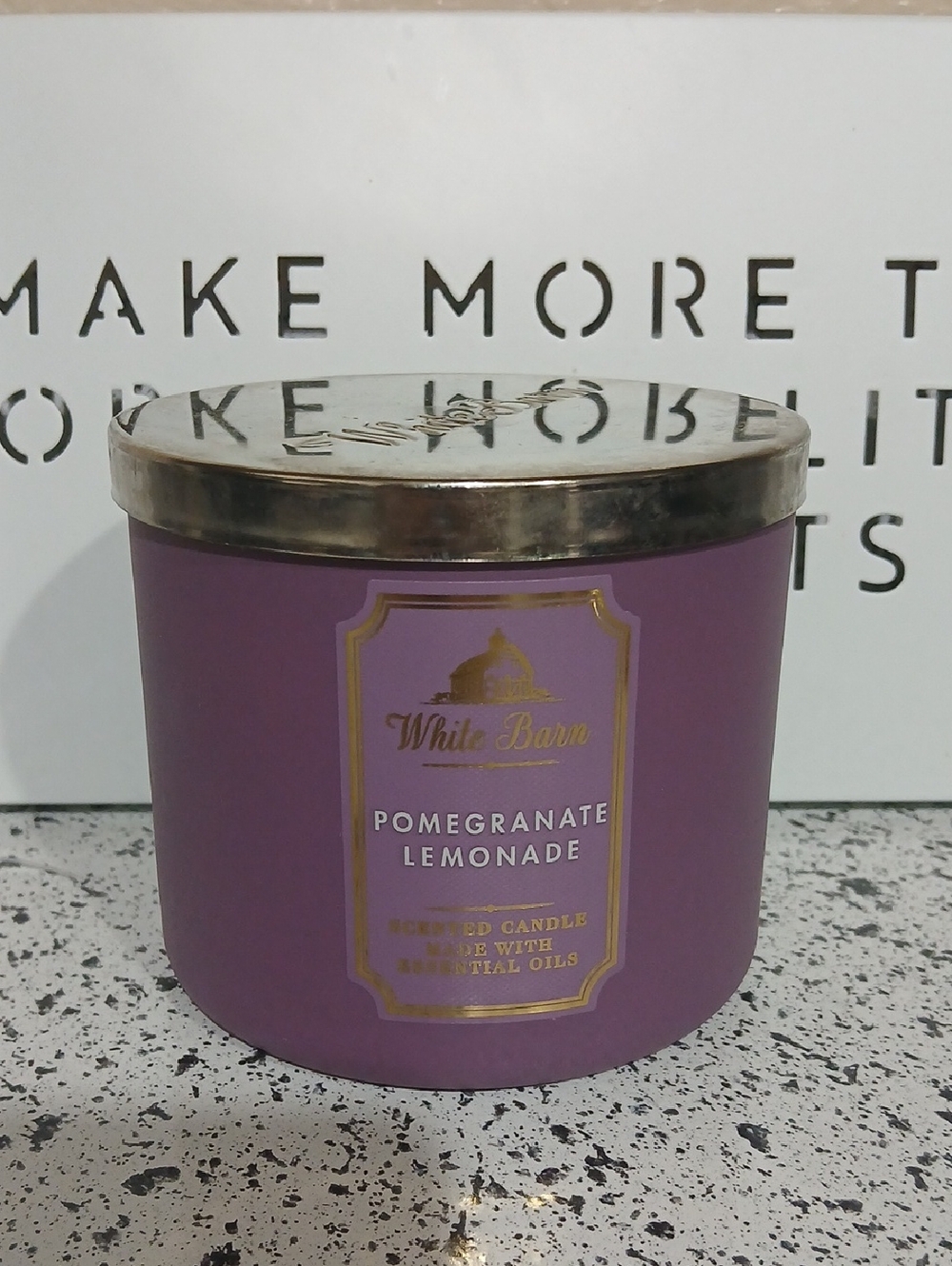 White Barn Pomegranate Lemonade 3 Wick Candle